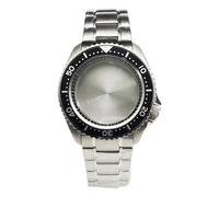 XTINKOPW Boîtier de Montre SKX007 de 42 mm avec Anneau de chapitre for Mouvement NH35 NH36 4R35 7S26, Verre Saphir, Accessoires de Montre(NO.01)