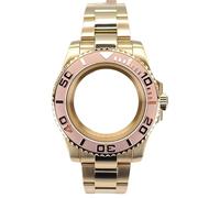 XTINKOPW Bracelet en Acier Inoxydable de 20 mm, boîtier de Montre de 40 mm for Mouvement NH35, NH34/36/38, ETA 2824, Miyota 8215, Cadran de 28,5 mm(P27/613#,ETA 2824)