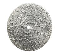 XTINKOPW Cadran de Montre 28,5 mm, Surface texturée Lunaire avec Date Unique, Accessoires de Remplacement for Mouvement NH35 NH36(Silvery White)