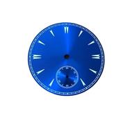 XTINKOPW Cadran de Montre for ETA6498, Mouvement mécanique Manuel ST3621, trotteuse à 6 Heures, pièces de réparation de Montres(Blue)
