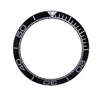 XTINKOPW Insert de Lunette en céramique, Pente 38mm, for boîtier Skx007 NH35, pièces Rechange, 1 pièce(2)