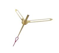 XTINKOPW Lot de 3 Aiguilles de Montre Arrow, Accessoires for Mouvement Automatique NH35A, NH36A, NH38A, NH70, NH72, Argent, Or, Noir(Gold Hands)