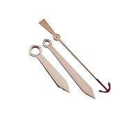 XTINKOPW Lot de 3 Aiguilles Tendance NH35 en Forme d'ancre, Or Rose Argent, sans lumière, adaptées au Mouvement NH35 36 4R 7S(1)