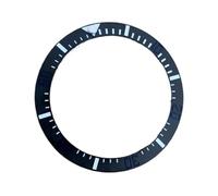 XTINKOPW Lunette de Montre en céramique 30.5-38mm, 1 pièce, Accessoires Mats, Inserts avec boîtier 40mm(Dark Blue Letter)