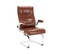 XTJS56QB Dossier Haut Chaise d'ordinateur à nœud, siège pivotant, Protection Lombaire, Chaise de Bureau sédentaire Confortable, Chaise d'étude à Domicile Réglable(Bruin)
