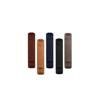 Xtlonbom Lot de 5 porte-stylos réglables avec bande élastique en cuir synthétique coloré pour stylo, porte-crayons, pour carnet, planificateurs, classeurs, livres