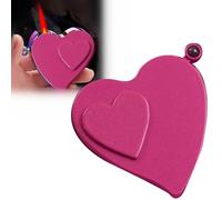 XTMHJT Briquet en Forme de cœur, Briquet électronique Cool, Briquet Coupe-Vent, Briquet cœur Rechargeable et Rechargeable, Briquet Torche à Jet 2 en 1, Cadeau créatif for Hommes et Femmes (Color : C)