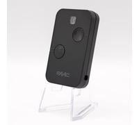 XTO2 SLH-SL-DS-RC 787032 - Télécommande 2 canaux noire 433 MHz - Remplace les émetteurs SLH/SL/DS/RC en 433MHz + Porte-clés DOMOBIP offert