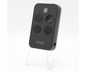 XTO4 SLH-SL-DS-RC 787033 - Télécommande 4 canaux noire 433 MHz - Remplace les émetteurs SLH/SL/DS/RC en 433MHz + Porte-clés DOMOBIP offert