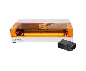xTool 2-in-1 Laser Engraving Machine S1 40W Basic (White)