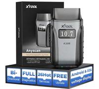 XTOOL A30M Scanner OBD2 Bluetooth, Outil de diagnostic automobile bidirectionnel avec plus de 26 fonctions de réinitialisation, lecteur OBD pour tous les systèmes avec assistance IA, CAN FD, FAP