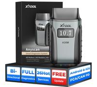 XTOOL Anyscan A30M BT OBD2 Scanner outils de Diagnostic de voiture 26 + réinitialisation Test actif CANFD FCA Autoauth mise à jour gratuite à vie 5 pièces A30M