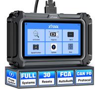 XTOOL D6S Scanner automobile, outil de diagnostic de tous les systèmes de voiture, plus de 30 services, toutes les fonctions, mise à jour gratuite à vie, CANFD intégré, FCA XTOOL D6S
