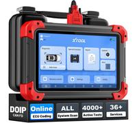 XTOOL D7 Scanner OBD2 bidirectionnel : scanner 2026 avec IA, dernière version 64 Go, plus de 36 réinitialisations, outil de diagnostic automobile complet, test d’injecteurs, réapprentissage du capteur