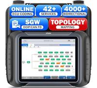 XTOOL D8S Diagnostic Voiture Auto Françaisoutil, Contrôle Bidirectionnel, 2025 Online Codage ECU, 42+ Fonctions Nouvelles, Cartographie Topologie, V.A.G Guided, PMI, CANFD/DOIP, Mise à Jour de 3 Ans