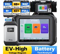 XTOOL D9EV Scanner automobile système haute tension/analyse de batterie pour Tesla/EV/topologie électrique plus de 46 réinitialisations 3 ans de mise à jour XTOOL D9EV