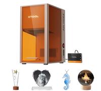 xTool F2 Ultra UV 5W Graveur Laser UV, Gravure 3D sur Verre & Cristal, Précision <10µm, Double Caméra 48MP, 15 000 mm/s, Gravure Laser avec IA