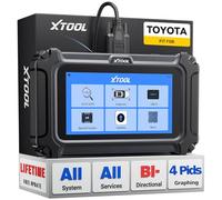 XTOOL IP500 pour scanner Toyota OBD2, outil de scan bidirectionnel tous systèmes pour Toyota/Lexus/Scion avec graphique de données en direct tout-en-un, tous les services de réinitialisation-(codage