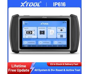 XTOOL IP616 Scanner automobile, configuration ECU, diagnostic tous systèmes OBD2 avec intelligence artificielle, contrôle bidirectionnel ajouté, CAN FD, DoIP, FCA AutoAuth, lecteur de codes OBD OBDII,