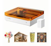 xTool M2 10W Graveur Laser avec Purificateur d’Air, Double Caméra, Sécurité de Class 1, Machine de Gravure Laser pour Stickers DIY sur Bois, Acrylique, Papier, Cuir, Feutre, Tissu