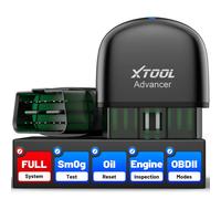 xtool Outil de détection de défauts du moteur de voiture AD20Pro V2.0, scanner de voiture pour tous les systèmes, lecteur OBD2 avec définition des codes DTC, outil de diagnostic OBD2 pour réinitialisa
