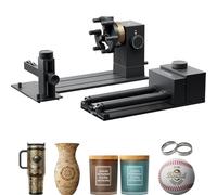 xTool RA3 Premier Rotatif MagSwap Intelligent au Monde pour P3. Cartographie LiDAR 360°. Maîtrise la gravure sur Bagues, Gobelets, Ornements