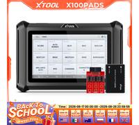 XTOOL X100 PADS V2.0 programmeur de clé Scanner automobile IMMO lecture écriture puce toutes les clés perdues outil de Diagnostic OBD2 avec CANFD DOIP PADS Global Version