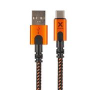 Xtorm Câble Xtreme USB vers USB-C - 1,5 mètre - Orange