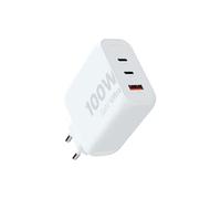XTORM Chargeur mural écologique XEC100 100 W 3 ports USB-A USB-C PD certifié GRS