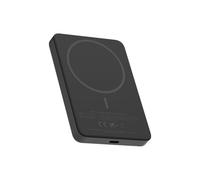 Xtorm Go2 XG2WP051 Batterie Externe magnétique sans Fil 5000 mAh 20 W USB-C PD + Charge magnétique 15 W Matériaux Premium Ultra Fin Charcoal Black