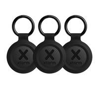 xtorm TravelTag XTAG2GA11-3PACK - Balise Bluetooth anti-perte - for Android & iPhone, water-resistant - noir charbon (pack de 3)