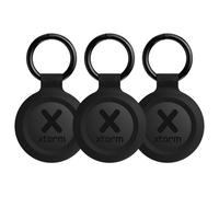 xtorm TravelTag XTAG2GA11-3PACK - Balise Bluetooth anti-perte - pour Android et iPhone, résistant à l'eau - noir charbon (pack de 3)