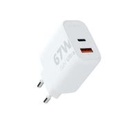 xtorm XEC067 - Adaptateur secteur - GaN2 Ultra - 67 watt - PD, QC 3.0 - 2 connecteurs de sortie (USB, USB-C)