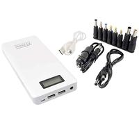 XTPower XT-16000 QC3 Powerbank (batterie supplémentaire) 15600 mAh Li-Ion USB, prise femelle DC 3,5 mm blanc Affichage du statut