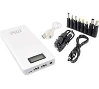 XTPower XT-16000 QC3 Powerbank (batterie supplémentaire) 15600 mAh Li-Ion USB, prise femelle DC 3,5 mm blanc affichage du statut