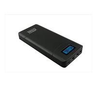 XTPower XT-20000 QC3 Powerbank (batterie supplémentaire) 20100 mAh Li-Ion USB, prise femelle DC 3,5 mm noir Affichage du statut