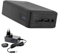 XTPower XT-27000 DC AO PA Powerbank (batterie supplémentaire) 26800 mAh Li-Ion USB, USB-C®, prise femelle DC 3,5 mm noir charge