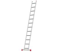 XTRA Echelle simple en aluminium 12 marches Gris G