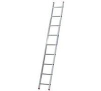 XTRA Echelle simple en aluminium 9 marches Gris G