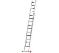 Echelle transformable - MON MOBILIER DESIGN - 2 plans - Aluminium léger - 11 marches - Charge 150 kg