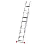 Echelle transformable - MON MOBILIER DESIGN - 2 plans - Aluminium léger - 8 marches - Charge 150 kg