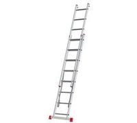 Echelle transformable - MON MOBILIER DESIGN - 2 plans - Aluminium léger - 8 marches - Charge 150 kg