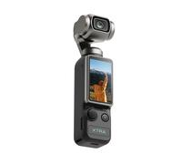 Xtra Muse Caméra de vlogging avec vidéo CMOS 1" et vidéo 4K/120 fps, caméra de poche avec stabilisateur à cardan à 3 axes, mise au point rapide, suivi visage/objet, caméra