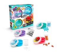 Canal Toys - So Slime - Xtra Sensations - Coffret Slime & Textures DIY - Lot Multicolore de 4 Slimes & Décorations - Effets Sensoriels, Créativité & Jeu - Cadeau Enfants - Dès 6 Ans - SSC 308