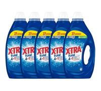 Xtra Total - Lessive Liquide 4+1 Propreté, Éclat & Fraîcheur - Économique, Efficace dès 20°C - Lot de 5