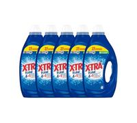 Xtra Total - Lessive Liquide 4+1 Propreté, Éclat & Fraîcheur - Économique, Efficace dès 20°C - Une Seule Lessive pour Tout le Linge - Lot de 5 x 27 Lavages