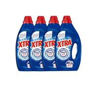 Xtra Total - Lessive Liquide - 4 plus 1 - Propreté - Eclat - Fraîcheur - Engagé pour vous - Economique - Une seule lessive pour tout votre linge - Efficace des 20°C - 108 Lavages - 5 Mois de Lessive