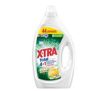 XTRA Total Lessive liquide Savon de Marseille et Aloe Vera 44 lavages 1,98L