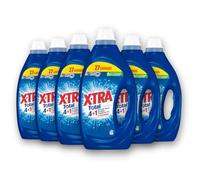 Xtra Total - Lot de 4 Lessives Liquides - 4 plus 1 - Propreté - Eclat - Fraîcheur - Engagé pour vous - Economique - Une seule lessive pour tout votre linge - Efficace des 20°C - 27 Lavages
