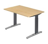 XTRA XB 12 GC | Bureau 120 x 80 réglable en hauteur Érable